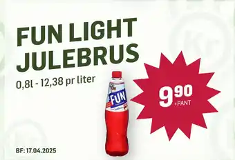 Holdbart FUN LIGHT JULEBRUS tilbud