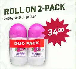 Holdbart ROLL ON 2-PACK tilbud