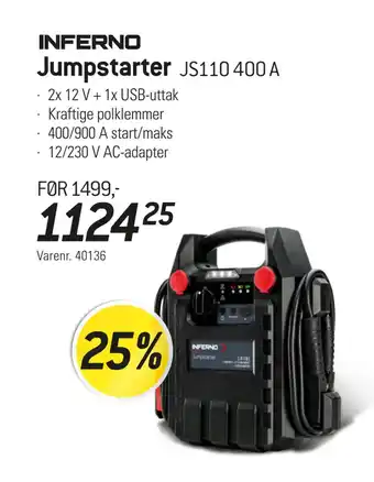 Thansen Jumpstarter tilbud