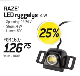 Thansen LED ryggelys tilbud