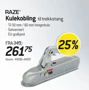 Thansen Kulekobling tilbud