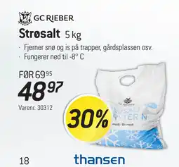 Thansen Strøsalt tilbud