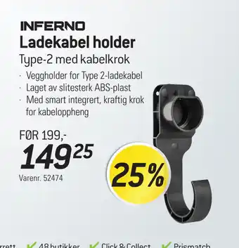 Thansen Ladekabel holder tilbud