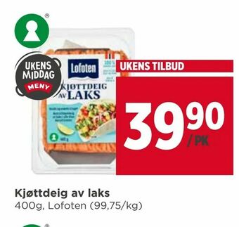 Meny Kjøttdeig av laks tilbud
