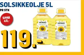 Price Lagerbutikk Solsikkeolje tilbud