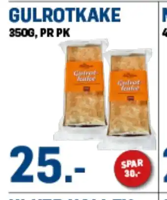 Price Lagerbutikk Gulrotkake tilbud