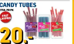 Price Lagerbutikk Candy tubes tilbud