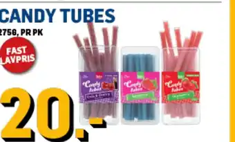 Price Lagerbutikk Candy tubes tilbud