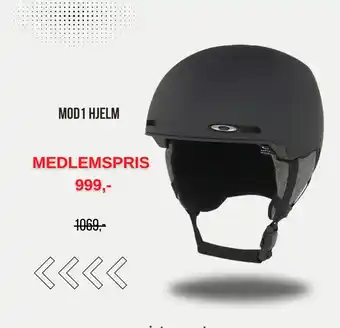 Intersport Mod1 hjelm medlemspris tilbud