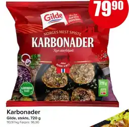 Spar GILDE Karbonader tilbud