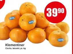 Spar CEVITA Klementiner tilbud