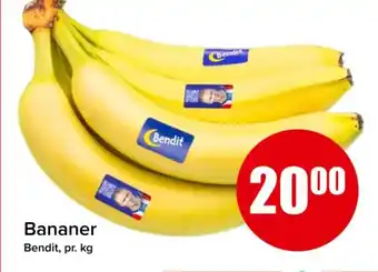 Spar BENDIT Bananer tilbud