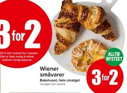 Spar Wiener småvarer tilbud