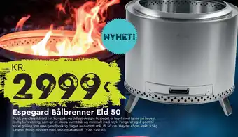 Mekk Espegard Bålbrenner Eld 50 tilbud