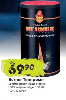 Mekk Burner Tennposer tilbud