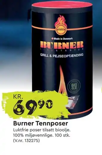 Mekk Burner Tennposer tilbud