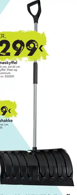 Mekk Snøskyffel tilbud