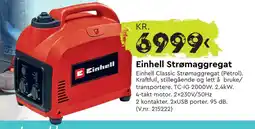 Mekk Einhell Strømaggregat tilbud