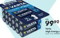 Mekk VARTA High Energy AA tilbud