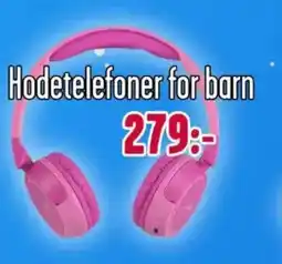 Teknikmagasinet Hodetelefoner for barn tilbud