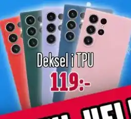 Teknikmagasinet Deksel i TPU tilbud