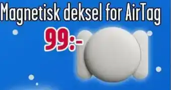 Teknikmagasinet Magnetisk deksel for AirTag tilbud