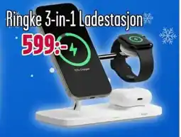 Teknikmagasinet Ringke 3-in-1 Ladestasjon tilbud