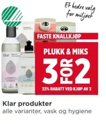 Meny Klar produkter tilbud