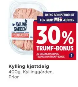 Meny Kylling kjøttdeig tilbud