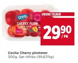 Meny CEVITA Cherry plommer tilbud