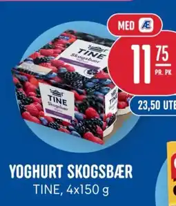 Rema 1000 TINE Yoghurt skogsbær tilbud