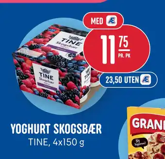 Rema 1000 YOGHURT SKOGSBÆR tilbud