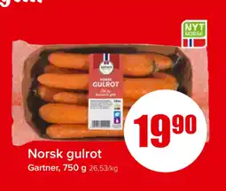 Spar Norsk gulrot tilbud