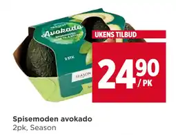 Meny Spisemoden avokado tilbud