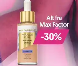 VITA Alt fra Max Factor tilbud