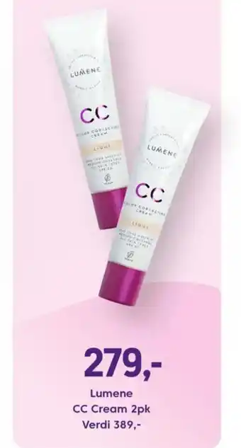 VITA Lumene CC Cream 2pk tilbud