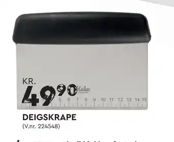 Mekk Deigskrape tilbud