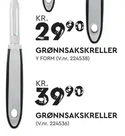 Mekk Grønnsakskreller tilbud