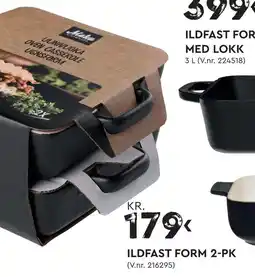 Mekk Ildfast form 2-pk tilbud