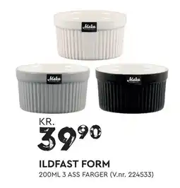 Mekk Ildfast form tilbud