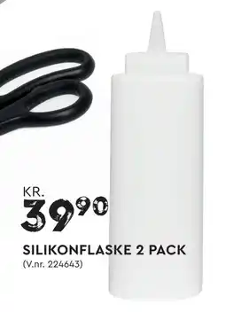 Mekk Silikonflaske 2 pack tilbud