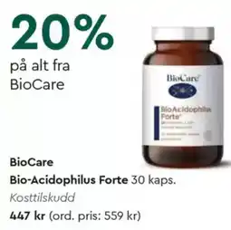 Life Biocare bio-acidophilus forte tilbud