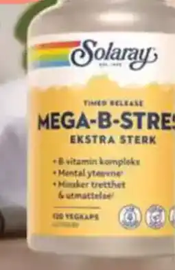 Life SOLARAY Mega-b-stress ekstra sterk tilbud