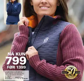 Sportmann Bjørn dæhlie 1/2 zip comfy 2.0 tilbud