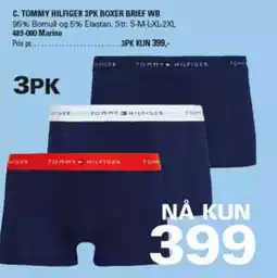 Sportmann Tommy hilfiger 3pk boxer brief wb tilbud