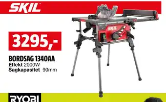 Bauhaus BORDSAG 1340AA tilbud