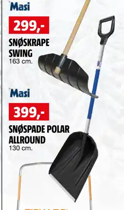 Bauhaus SNØSPADE POLAR ALLROUND tilbud