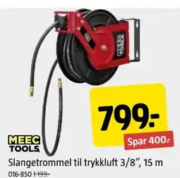 Jula Slangetrommel til trykkluft 3/8", 15 m tilbud