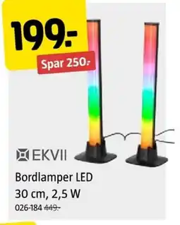 Jula XEKVII Bordlamper LED tilbud