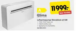 Jula Luftvarmepumpe Monoblock 4,9 kW tilbud